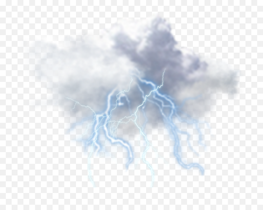 Storm Cloud - Transparent Thunder Cloud Png Emoji,Storm Cloud Emoji