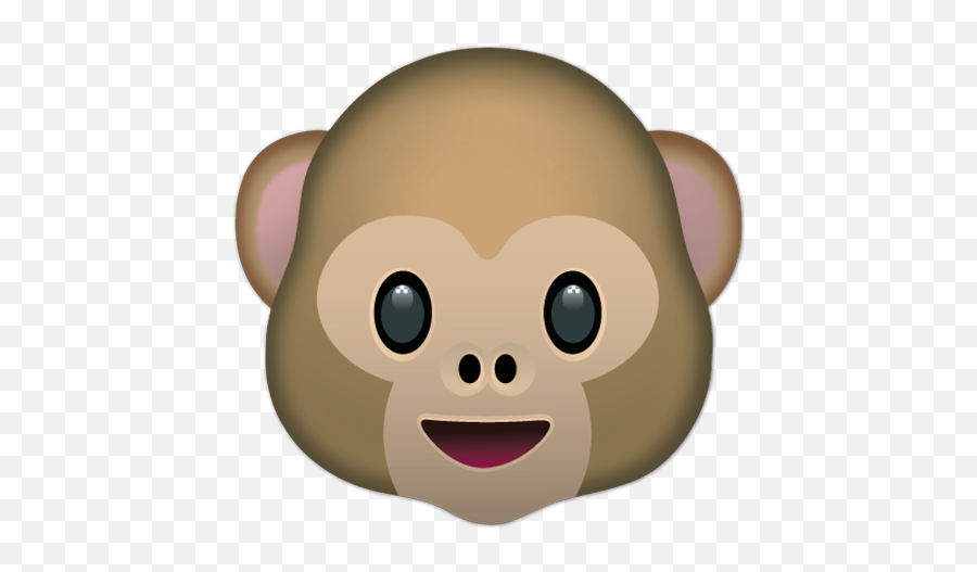 Wall Stickers Monkey Face - Chango Emoji,Caras De Emojis