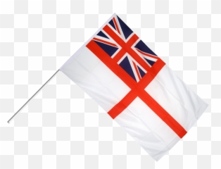 Navy Ensign Hand Waving Flag - Emoji