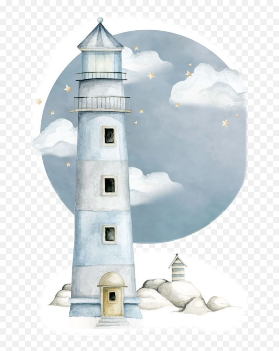 Lighthouse Sticker Challenge - Naklejki Na Cian Latarnia Morska Emoji,Lighthouse Emoji