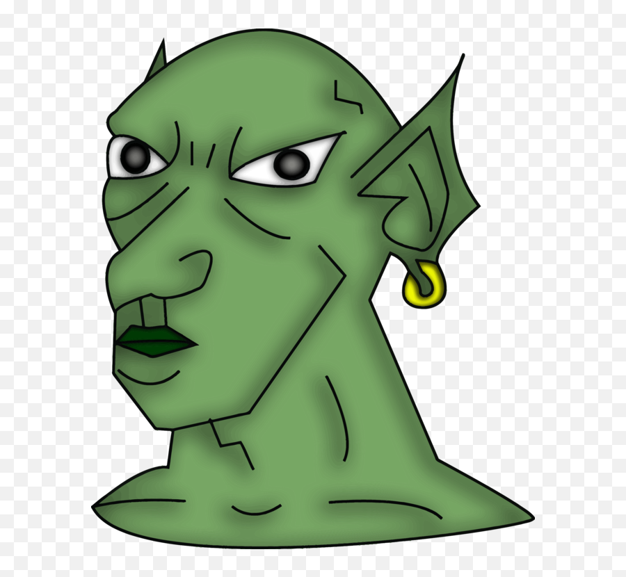 Goblin Orc Troll Monster Elf - Recycling Emoji,Orc Emoji