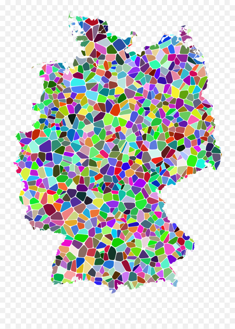 Republic Germany Deutschland Map Geography - Wahlkreise Deutschland Emoji,Syrian Flag Emoji
