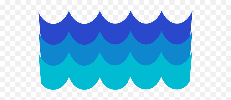 Water Waves Clipart Free Clipart Images - Clip Art Cartoon Waves Emoji,Water Wave Emoji