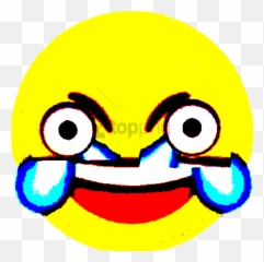 Download Open Eye Crying Laughing Emoji Png -