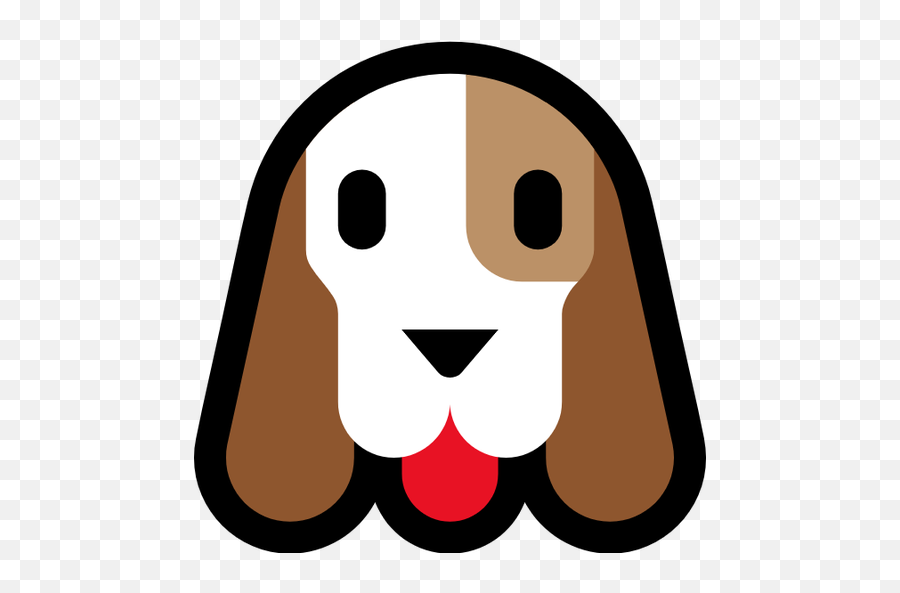 Emoji Image Resource Download - Dog Emoji Microsoft,Emoji Dog
