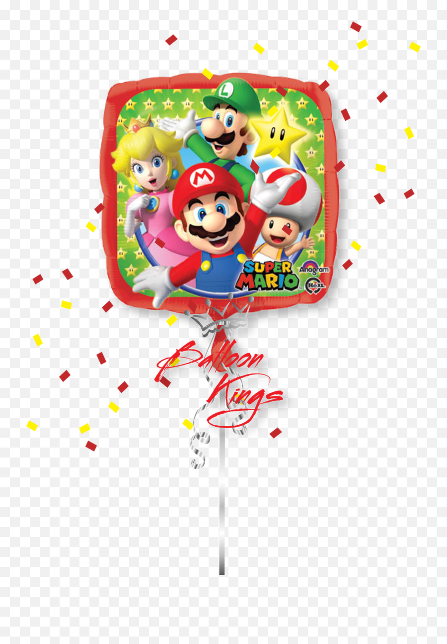 Super Mario Bros Group - Super Mario Balloon Emoji,Emoji Super Mario