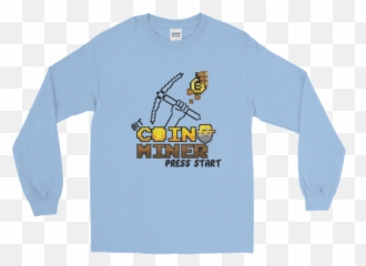 Bitcoin Miner Design 3 Long Sleeve T - Stay Off The Weed Shirt Emoji
