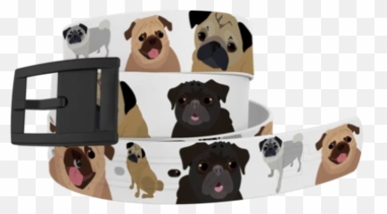 Classic Belts - Pug Emoji