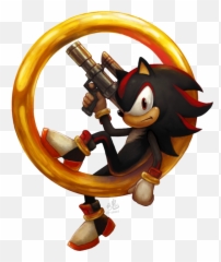 Game 2 Gamer - Transparent Shadow The Hedgehog Emoji