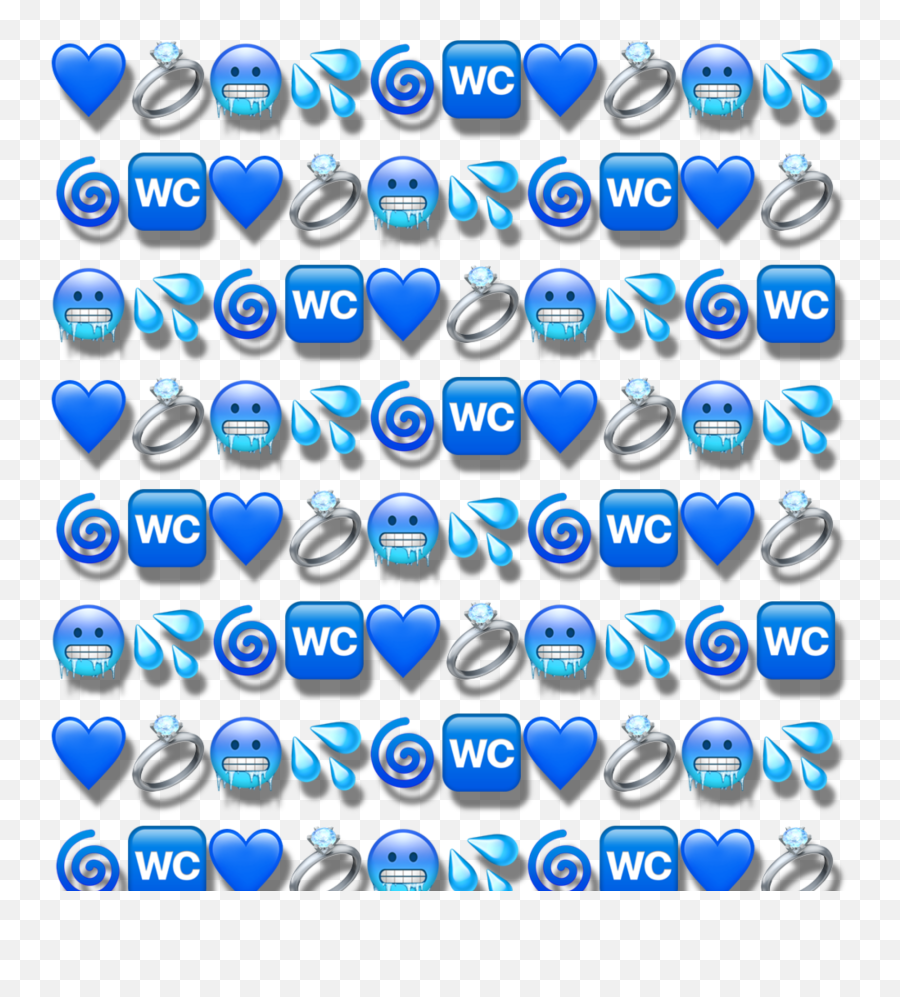 Blue Emoji Emojibackground Heart - Button,Swirl Emoji