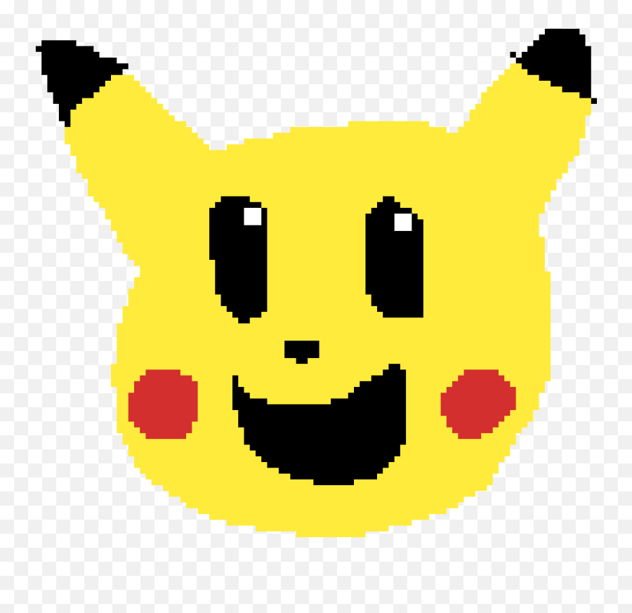 Pixilart - Pikachu By Randomguydude Smiley Emoji,Pikachu Emoticon