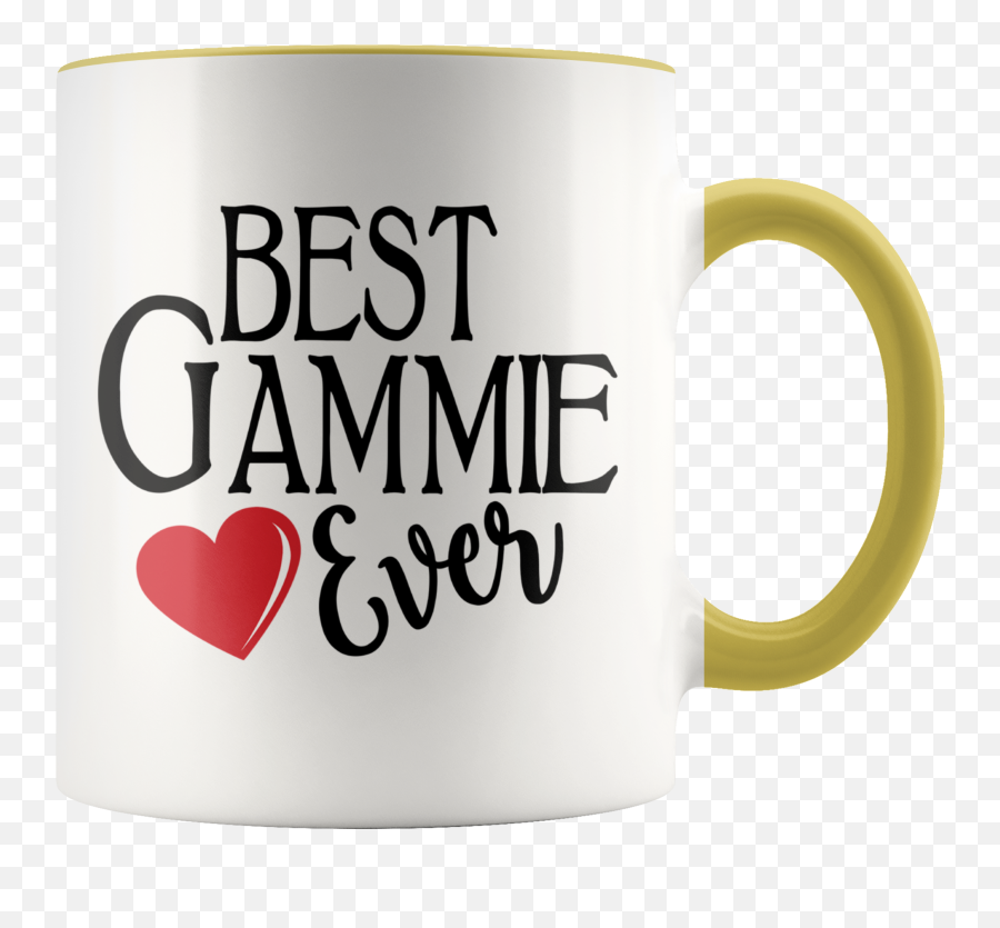 Best Gammie Ever 11 Oz White Coffee Mug - Mug Emoji,Iced Coffee Emoji