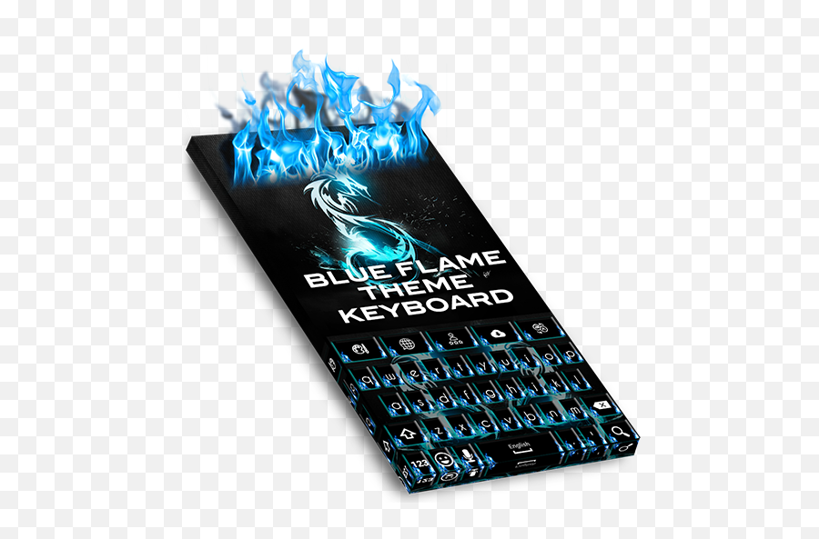 Blue Flame Keyboard - Graphic Design Emoji,Blue Flame Emoji