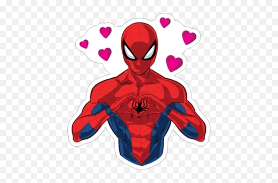 Spiderman01 Stickers For Whatsapp - Spider Man Sticker Love Emoji,Turkey Emoji For Android