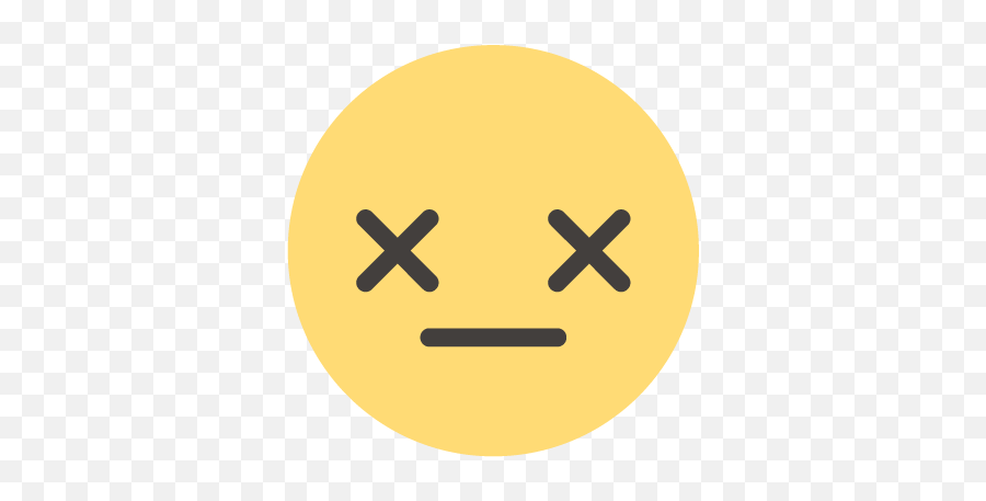 Dead Icon - Circle Emoji,Dead Emoji Png