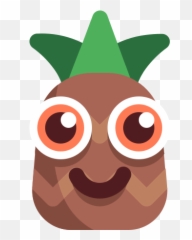 Pineapple Emoticon Emoji Free Icon Of - Cartoon,Fruit Emoticon