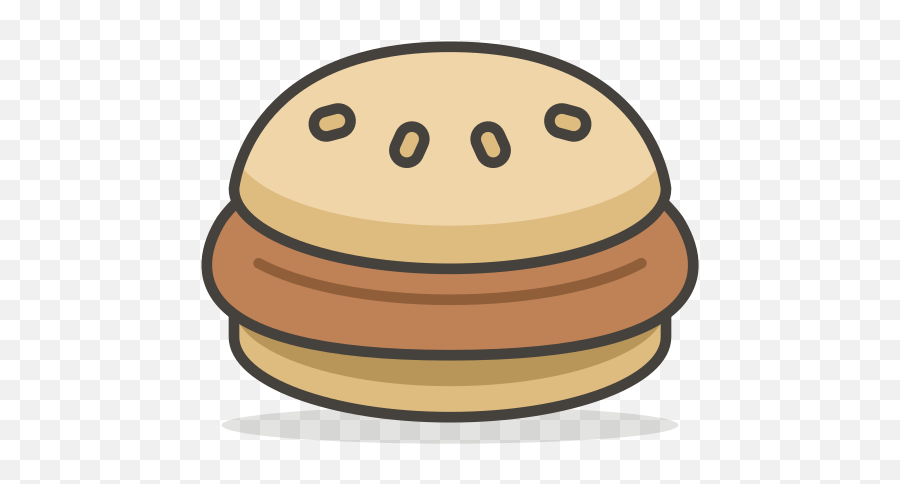 Vector Hamburger Emoji Picture,Treasure Emoji