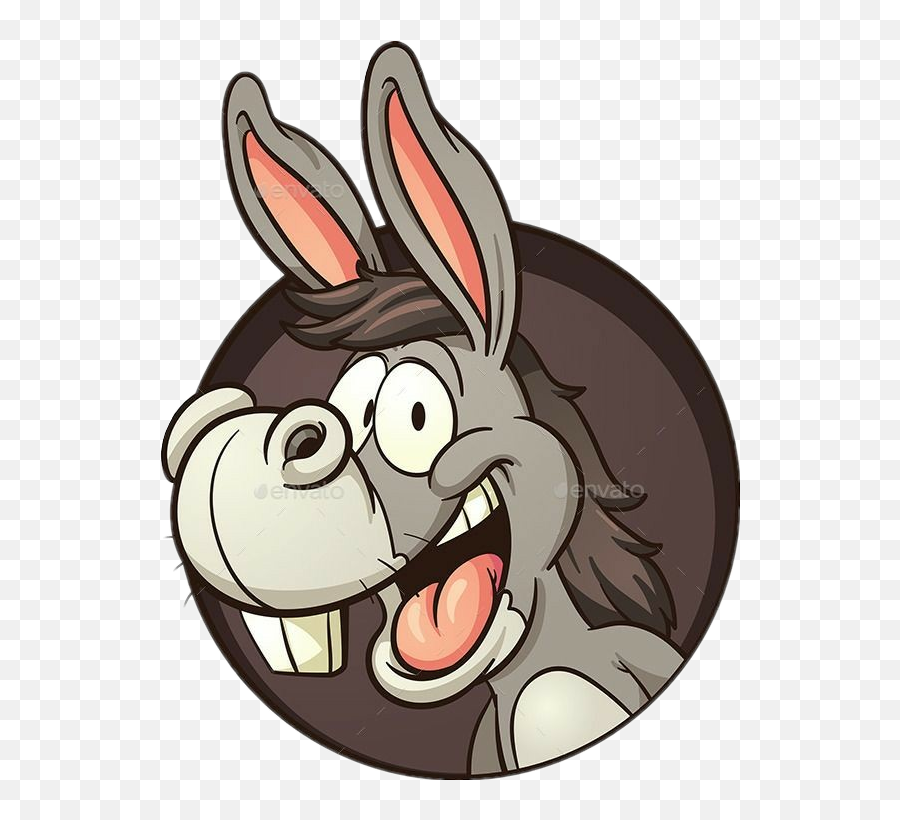 Edit - Cartoon Donkey Emoji,Jackass Emoji