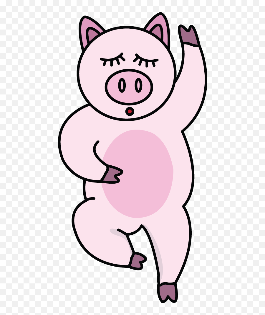 Draw A Domestic Pig - Gato Para Dibujar Fácil Emoji,Guinea Pig Emoji