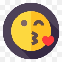 Kiss - Free smileys icons Dot Emoji