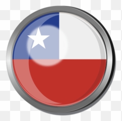 Chile Flag Badge - Bandera Circulo Png Emoji