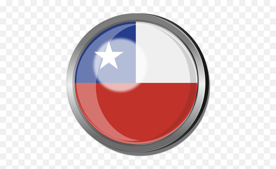 Chile Flag Badge - Chile Bandera Circulo Png Emoji,Chile Flag Emoji