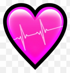 Pulse Heart Heartpulse Sticker - Girly Emoji