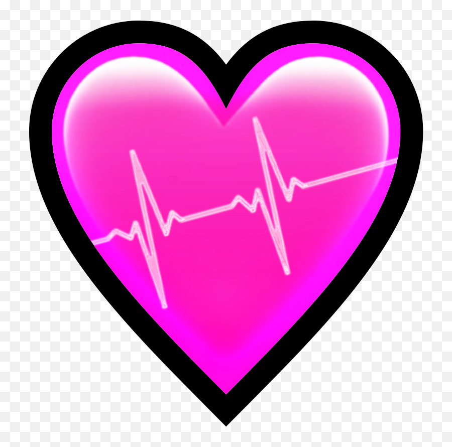 Pulse Heart Heartpulse Sticker - Girly Emoji,Heart Pulse Emoji