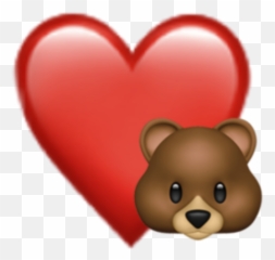 Italyemojiheartredteddybear Sticker - Girly Emoji