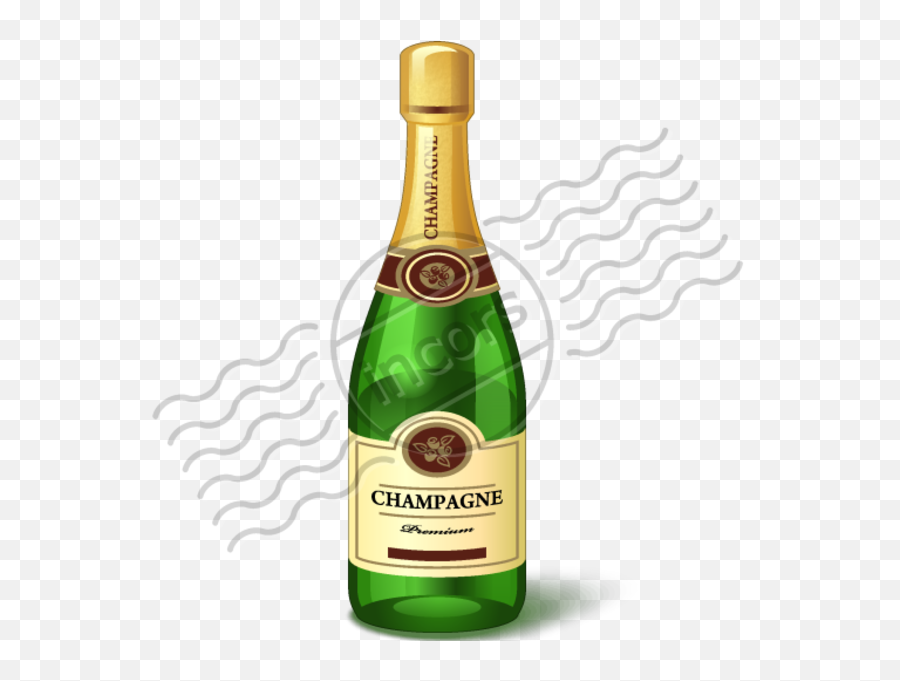 Free Champagne Bottle Pop Png Download - Champagne Png Botella De Champán Emoji,Champagne Pop Emoji