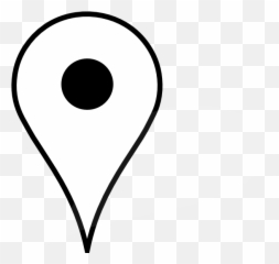 Collection Of Pushpin Clipart - White Pin Google Maps Emoji