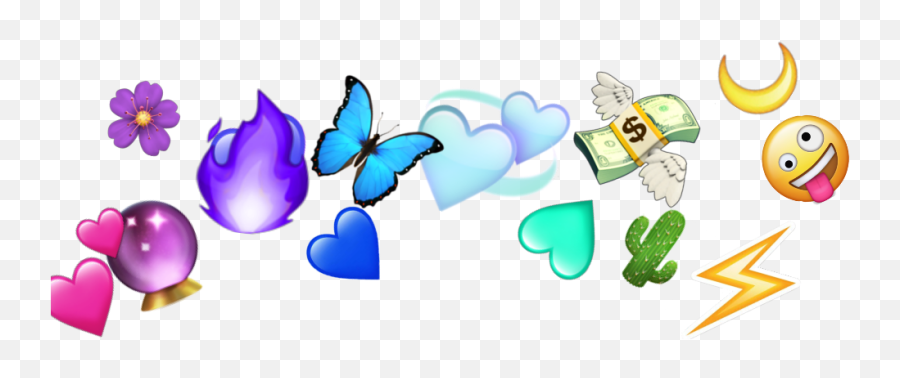 Heartcrown Crown Emoji Emojicrown Rainbowcrown Rainbow - Clip Art,Rainbow Emoji