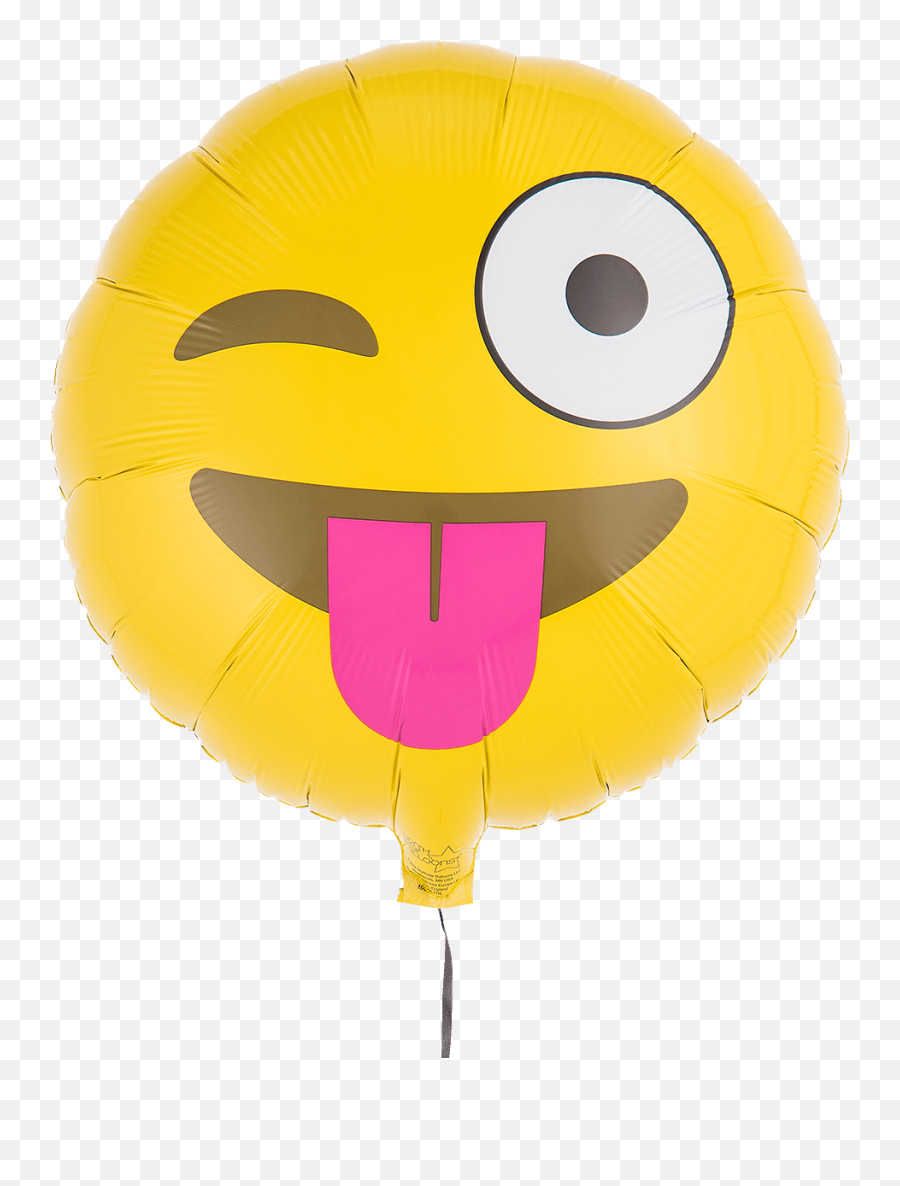Cake And Candles Foil Balloon - Smiley Emoji,Emoji Birthday Candles