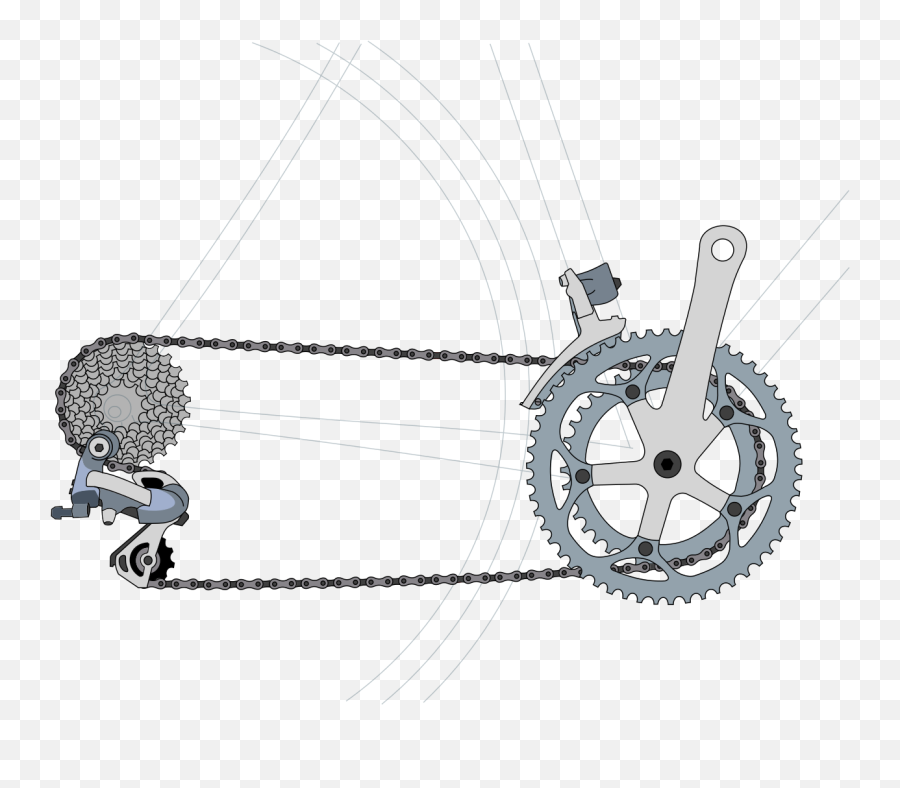 Derailleur Bicycle Drivetrain - Bike Gear Shifter Emoji,Gear Emoji