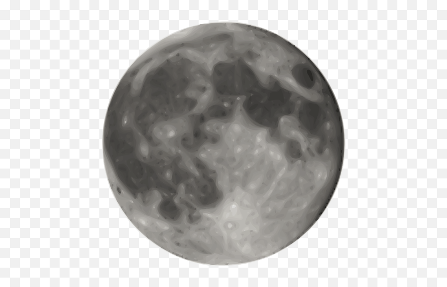 Full Moon - Moon Clip Art Emoji,Emoji Moon Calendar