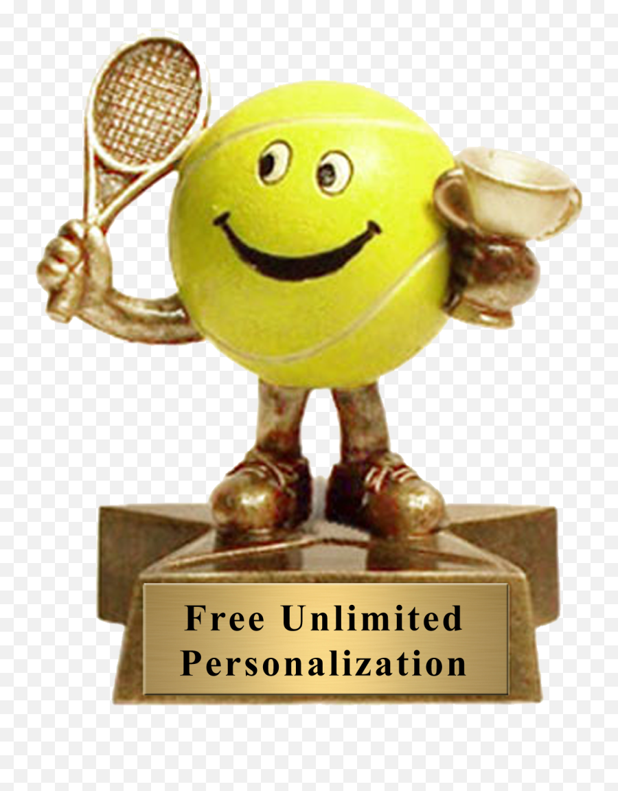 Little Buddy Tennis Trophy - Tennis Trophy Emoji,Tennis Emoticon