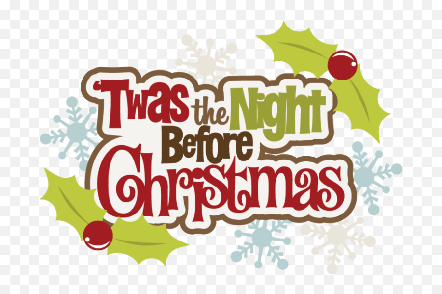 150859 Christmas Free Clipart - Twas The Night Before Christmas Title Emoji,Christmas Carol Emoji