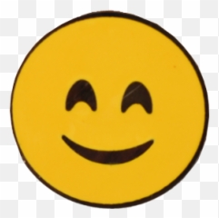 Face With Smiling Eyes - Smiley Emoji