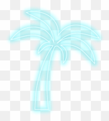 Neon Emoji Library - Palm Trees Emoji Transparent,Palm Tree Emoji