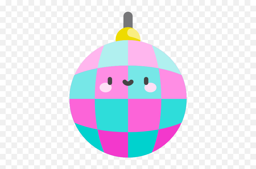 Disco Ball - Circle Emoji,Disco Emoticon