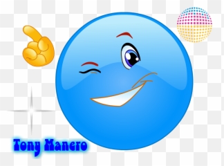 Tony Manero Smiley Face - Smiley Emoji,Fan Emoticon