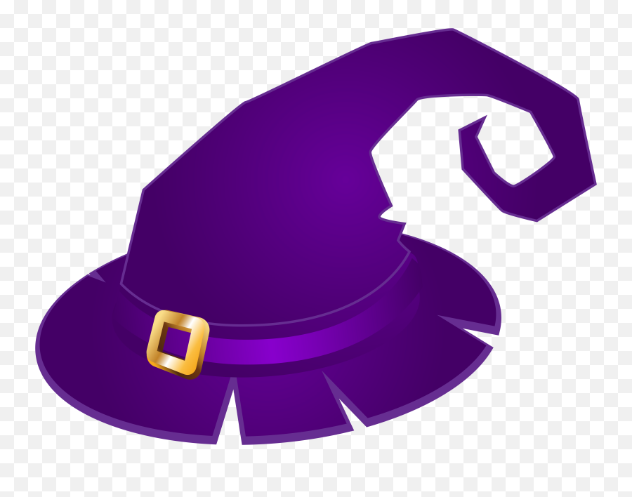887 Witch Hat Free Clipart - Purple Witch Hat Transparent Emoji,Witch Hat Emoji