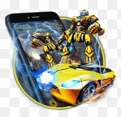 Car Robot Battle Launcher Theme - Smartphone Emoji
