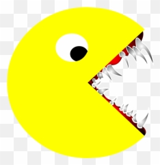 Pac Man Transparent Png Images Free Download Pacman Clipart - Pacman Evil Game Emoji,Pac Man Emoji