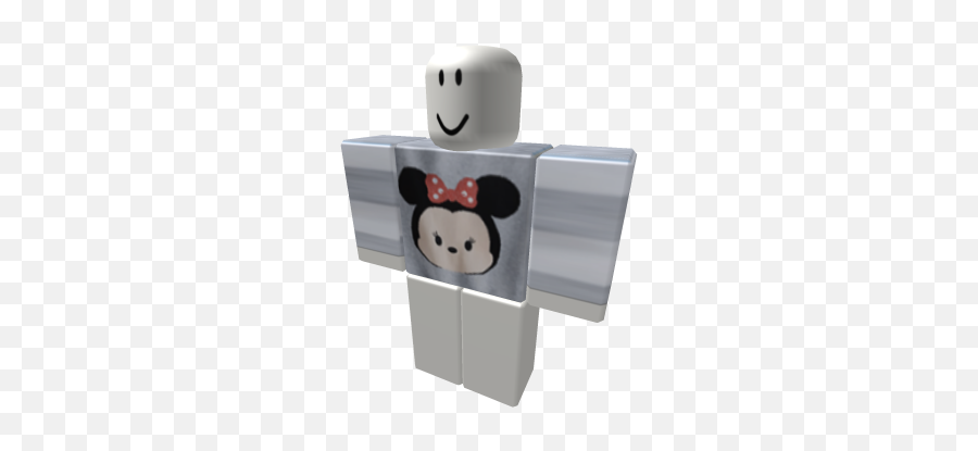Disney Tsum Tsum Minnie Sweater - Roblox Roblox Crop Top Codes Emoji,Disney Emoji Iphone