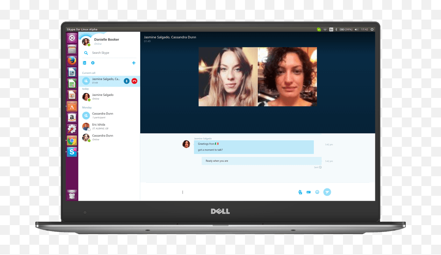 Skype Finally Arrives On Linux Again - Dell Xps Emoji,Emoji Skype