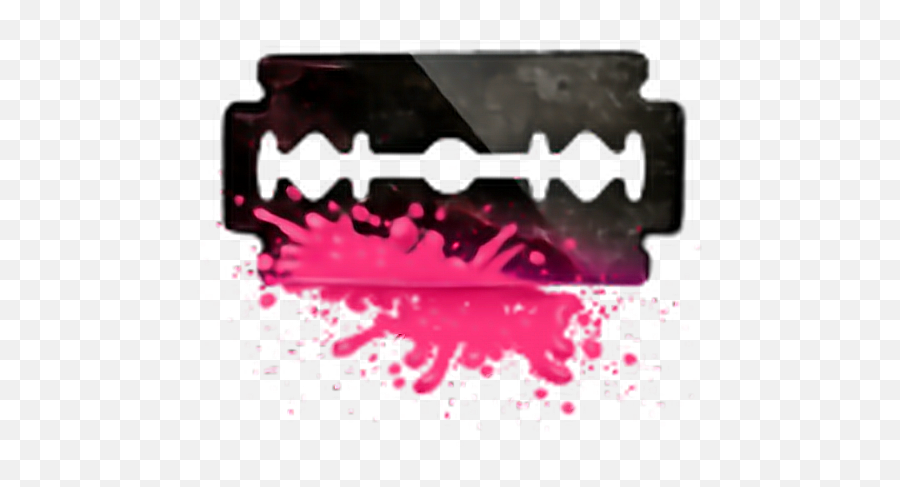 Pink Razor Blade Baddie Slay Freetoedit - Razor Blade Png Emoji,Razor Blade Emoji
