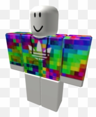RAINBOW PIXEL ADIDAS - Roblox Josefumi Kujo Shirt Emoji