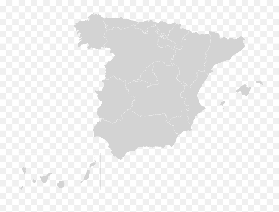 Blank Spain Map - Spain Silhouette Png Emoji,Ban Emoji