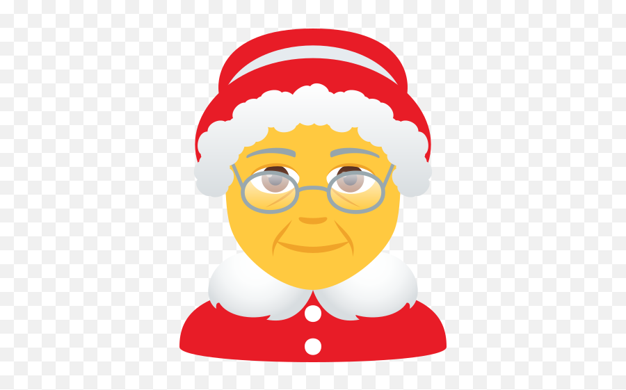Emoji Sra - Claus,Emoji Angelito